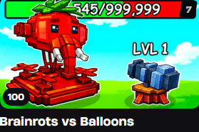 Brainrots vs Balloons cover image